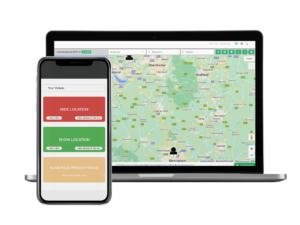 Interface de protection de la vie privée pour les trajets personnels
